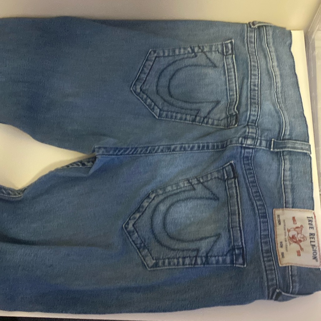 True Religion Relaxed Straight Size 36